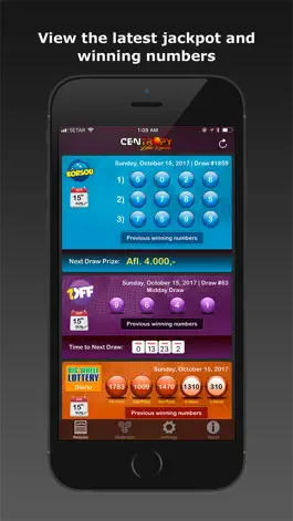 Game screenshot Centropy Lotto Results apk