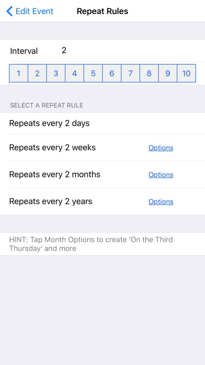 myCal 2: eventium Calendar & Event Organizer screenshot-4