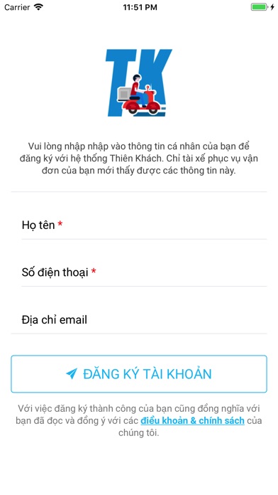 Thien Khach Motorbike Customer screenshot 2