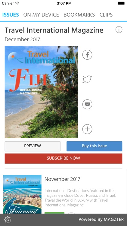 Travel International Magazine screenshot-0