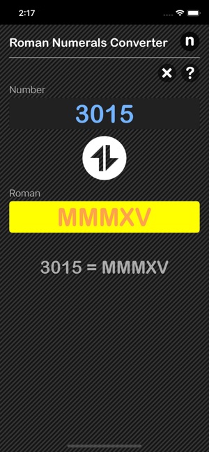 Roman Numerals Converter Plus