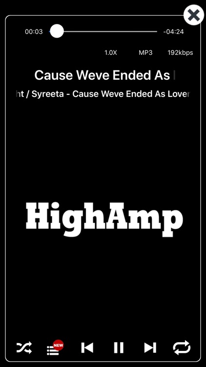 HighAmp - MP3 Music Player screenshot-3
