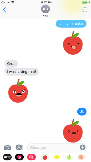 Cute Apple Stickers(圖3)-速報App