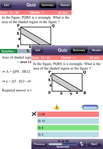 SAT Math Aptitude screenshot 3