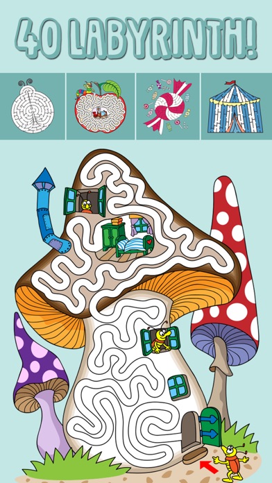 Fun labyrinth brain games screenshot 4