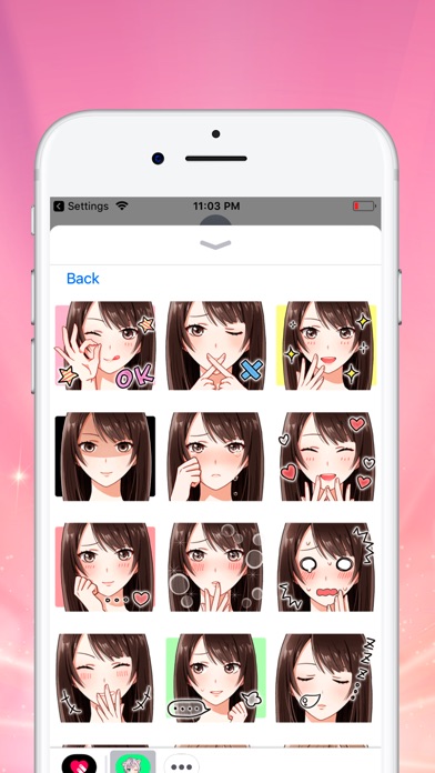 Anime Stickers Collection screenshot 4