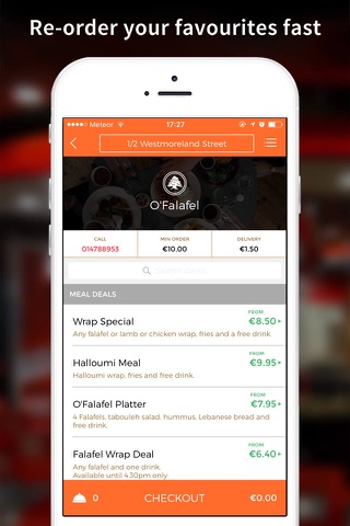 O'Falafel - Restaurant App screenshot 3