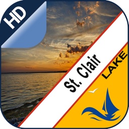 Lake St. Clair offline nautical chart for boaters