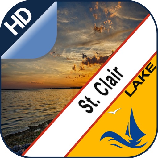 Lake St. Clair offline nautical chart for boaters icon