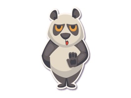 Awesome cute Panda Sticker for your daily conversations