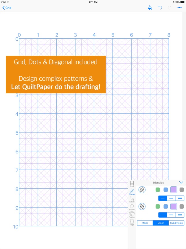 quiltpaper on the app store quilting graph paper to print
