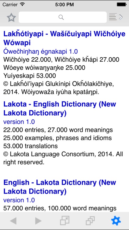 New Lakota Dictionary - Mobile screenshot-3