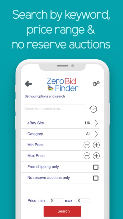 Zero Bid Finder for ebay USA screenshot-3