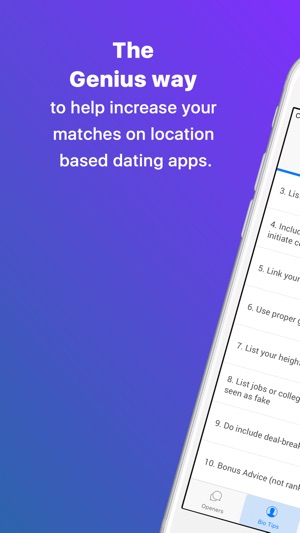 Dating Apps Genius - Using science for matches(圖1)-速報App