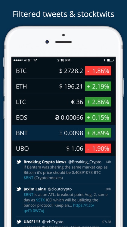 HODL Real-Time Cryptocurrency screenshot-3