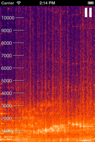 Live Spectrogram screenshot 3