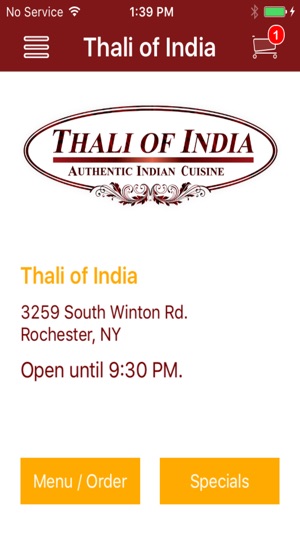 Thali of India