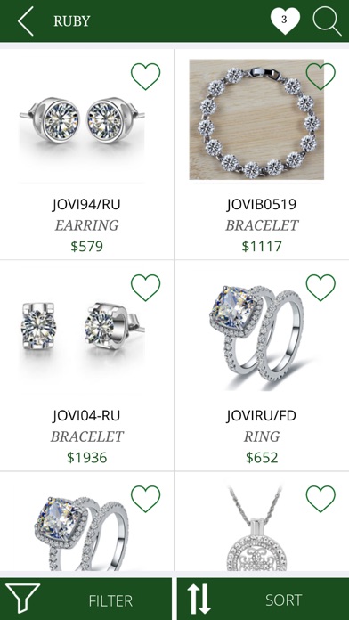 Jewels E-commerce screenshot 2