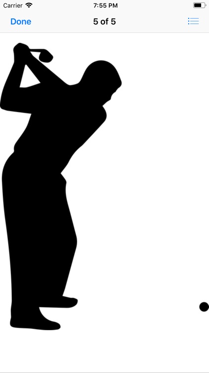 Golf Silhouettes Sticker Pack screenshot-5