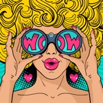 Comic  Cartoon Text Stickers