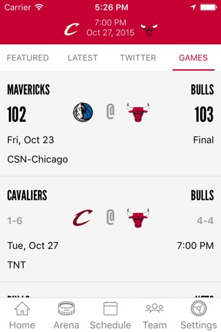 Chicago Bulls screenshot 4