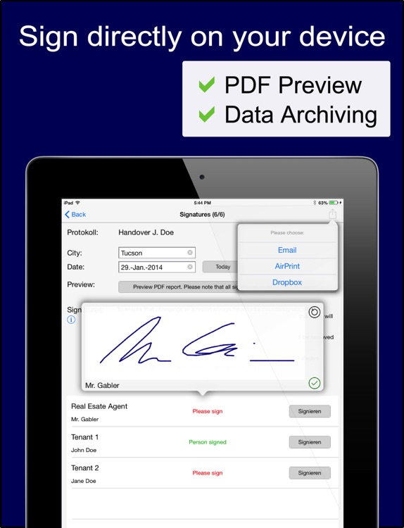 immoKing PRO - Turnover reports and checklists screenshot-3