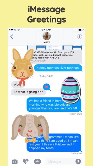 Animated Happy Easter Stickers screenshot 4