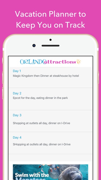 Orlando Attractions Guide screenshot 3