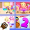 Most popular TutoTOONS game for girls now with new baby daycare and playtime activities