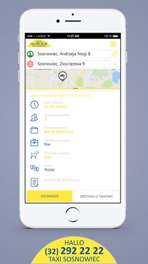Hallo Taxi - Sosnowiec(圖3)-速報App