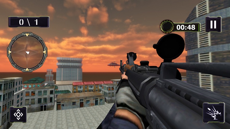 Real City Sniper Hero Survival Mission