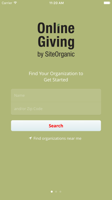 How to cancel & delete SiteOrganic Online Giving from iphone & ipad 1