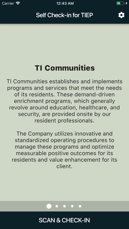 Check-In for TI Communities