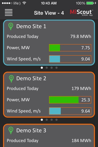 MiScout SCADA App screenshot 3