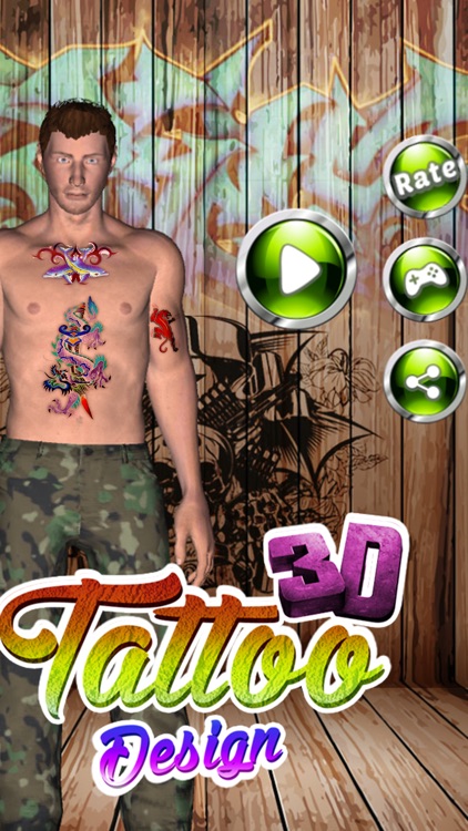 Tattoo Design 3D Master Pro screenshot-3