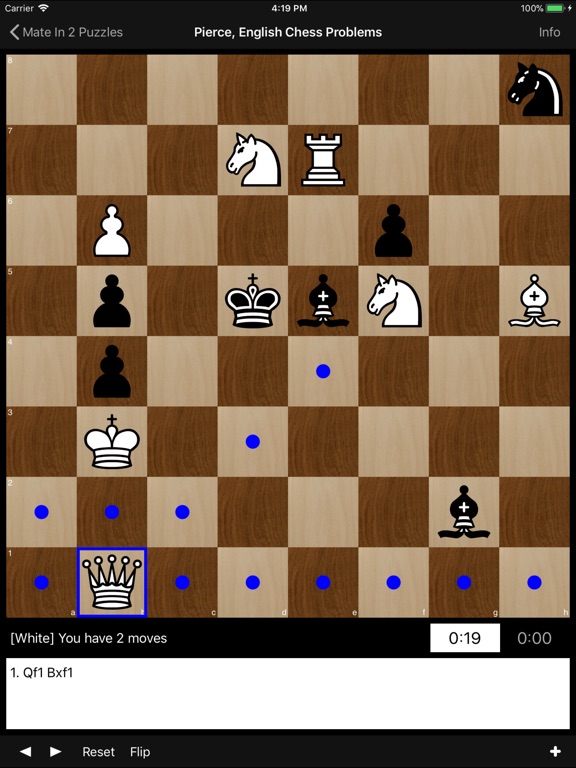 Mate in 2 Puzzles на iPad