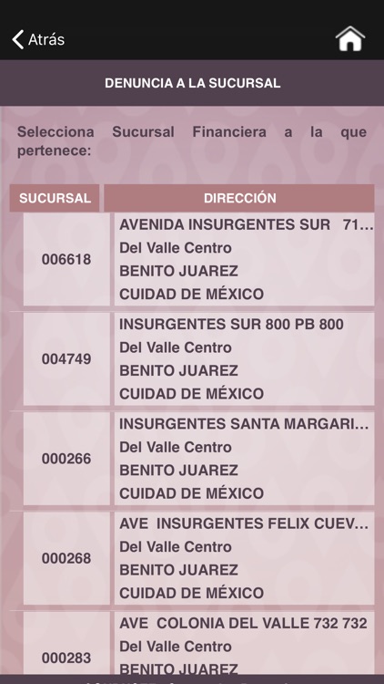 Sucursales Bancarias screenshot-4