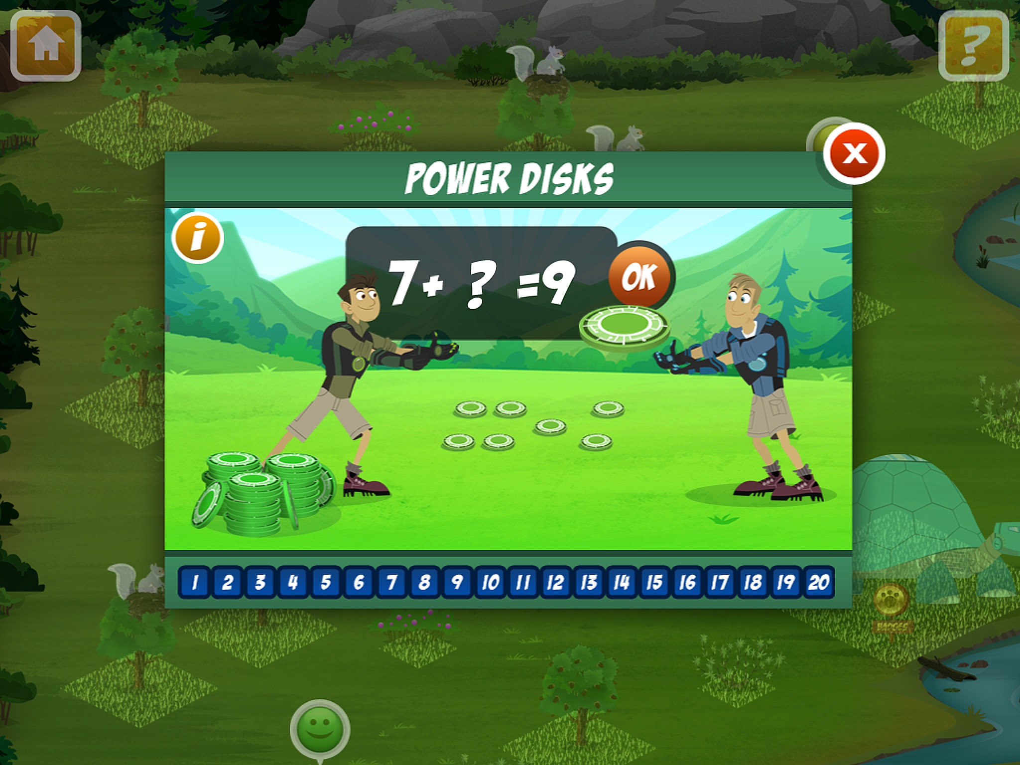 Wild Kratts Creature Math screenshot 3