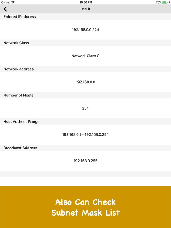 IPaddress calculatorのおすすめ画像2