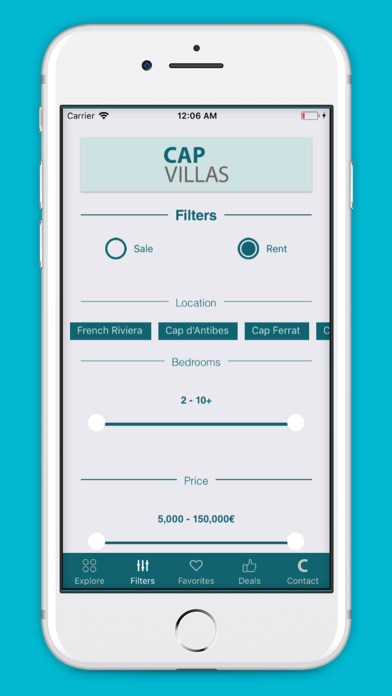 Cap Villas: Villa rentals screenshot 2