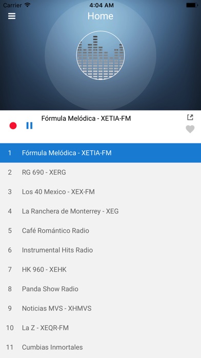 Mexico Radio - Mexican FM screenshot 4