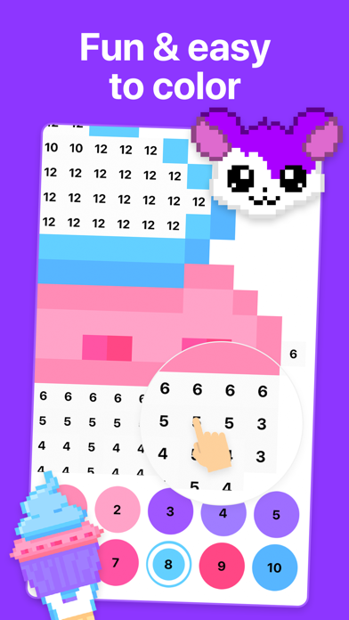 Pixel Canvas - Color by Number screenshot 2