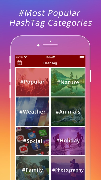 Popular HashTags for Instagram