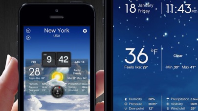Weather Magic Pro - Live Weather Forecasts & World Clock Screenshot 1