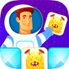 Icon Memory Cards. Space Adventures