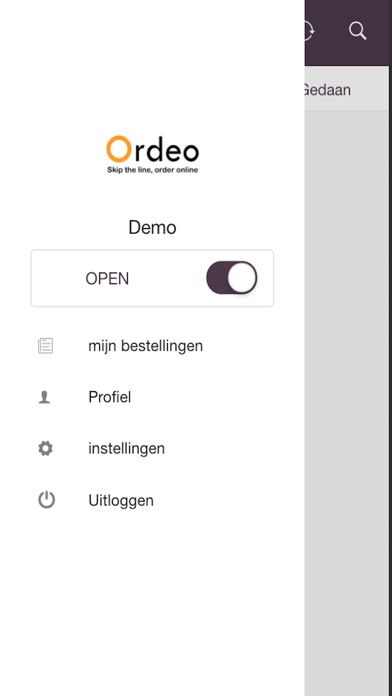 Ordeo business screenshot 2