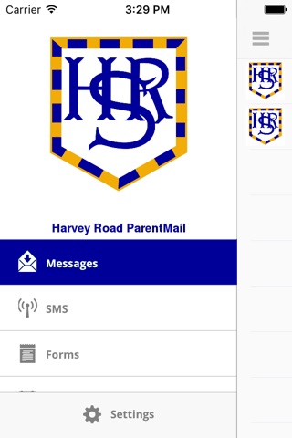 Harvey Road ParentMail (WD3 3BN) screenshot 2