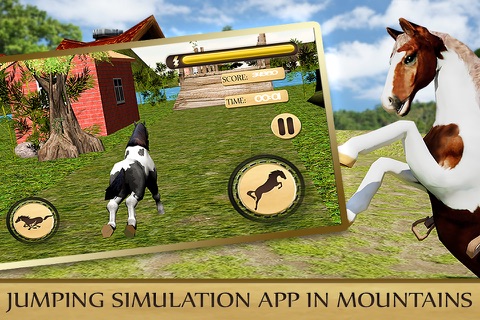Wild Horse Run Simulator 3D screenshot 3
