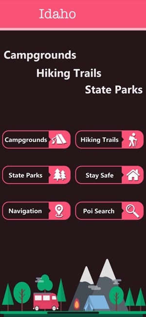 Idaho Camping & State parks(圖2)-速報App