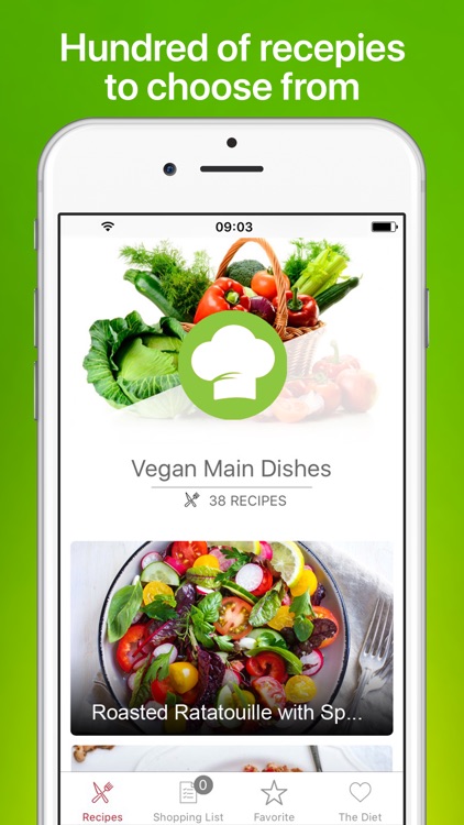 Vegan Recipes - Meal Planner